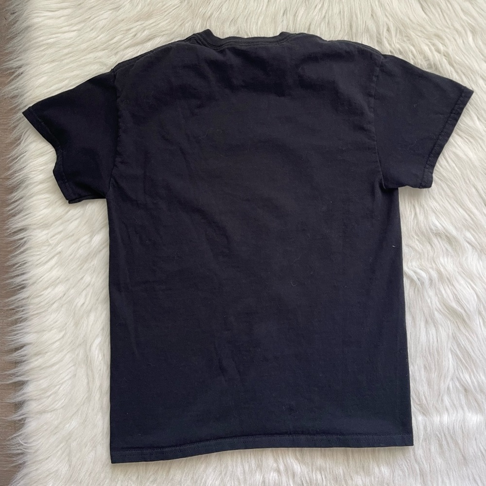 Kurt Cobain Black Short Sleeve Graphic Crew Neck T-Shirt Athleisure Size Small - Picture 7 of 7